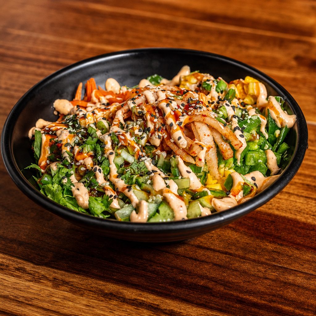 3 Protein Poke Bowl.