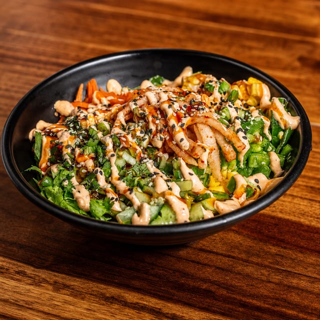 3 Protein Poke Bowl.