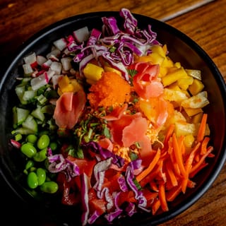 4 Protein Poke Bowl